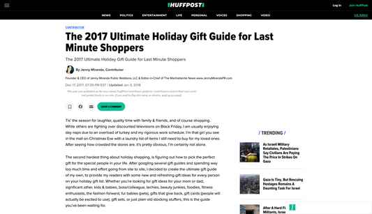 Huffington Post - Dec 2017
