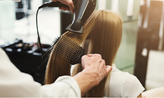 How to Blow Dry Hair Straight