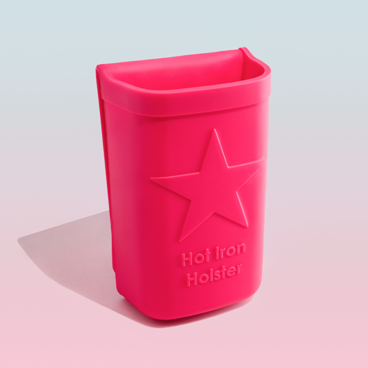 Holster Brands Original Heat Resistant Silicone Holder for Flat Irons,  Curling Irons, Straighteners - Pink 