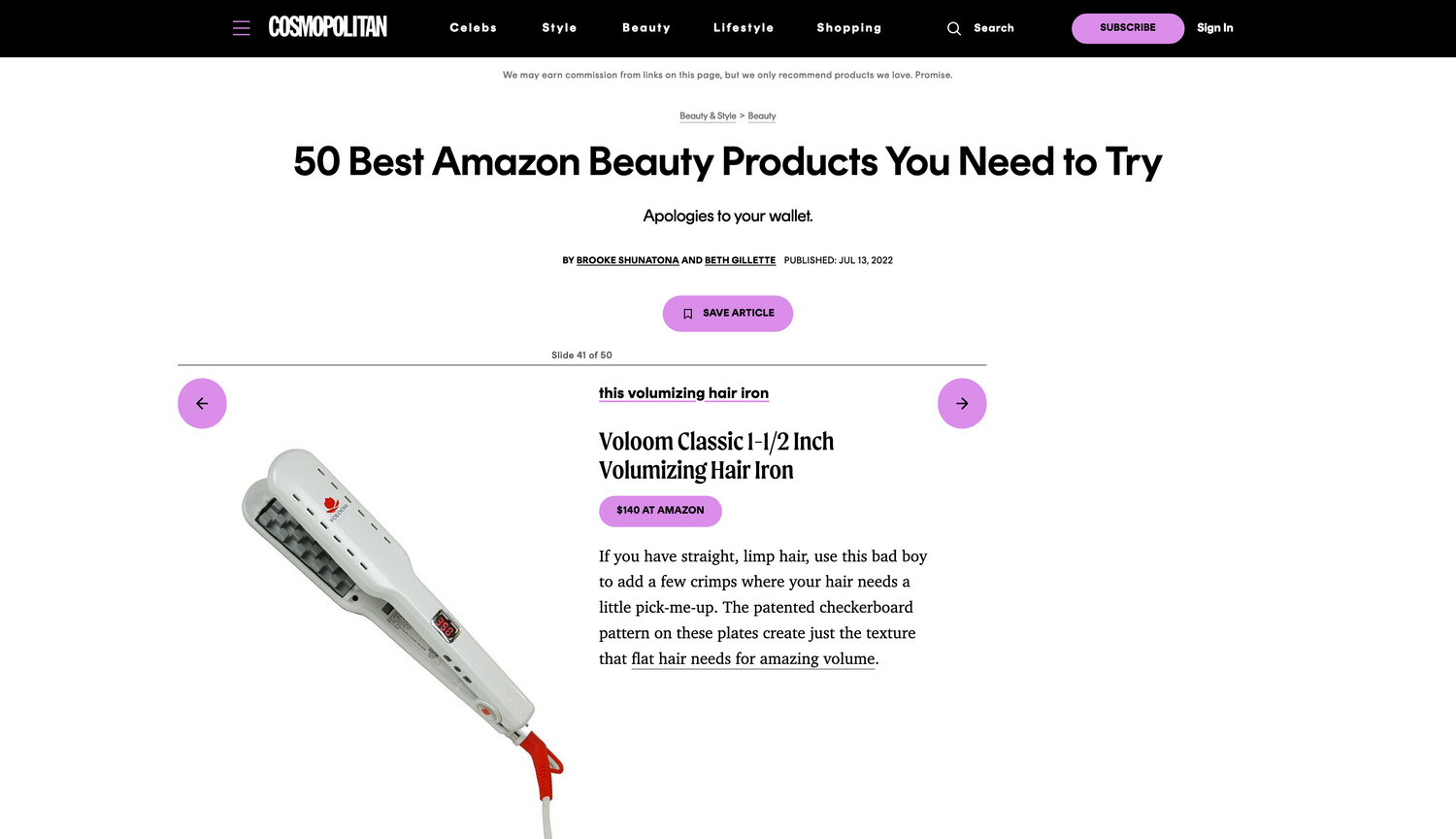 Cosmopolitan - Jul 2022